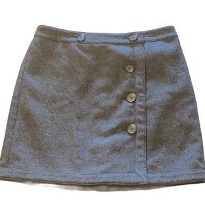 Ann Taylor LOFT Gray Wool Skirt Sz 6
